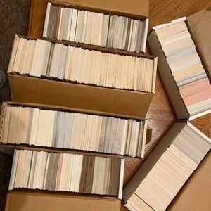 Huge baseball card lot